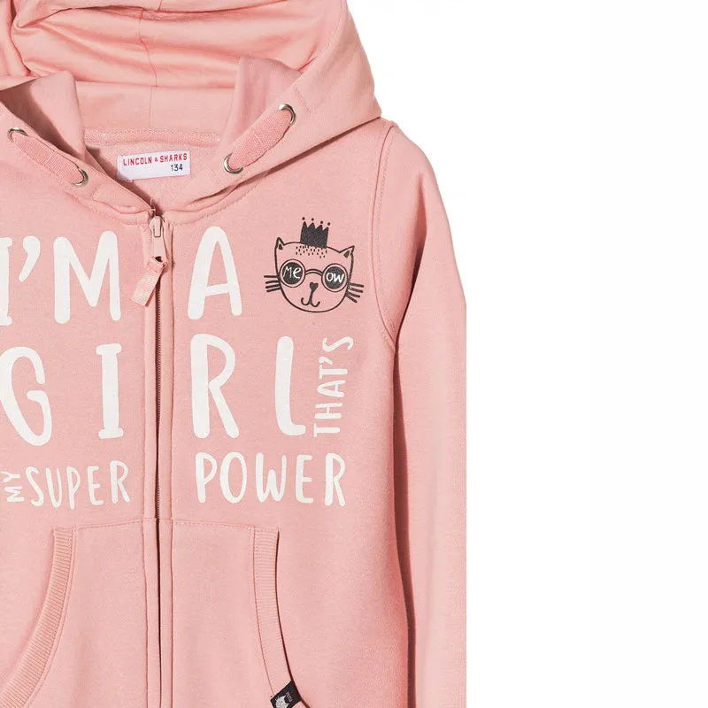 5.10.15 My Super Power Girls Pink Hoodies 620