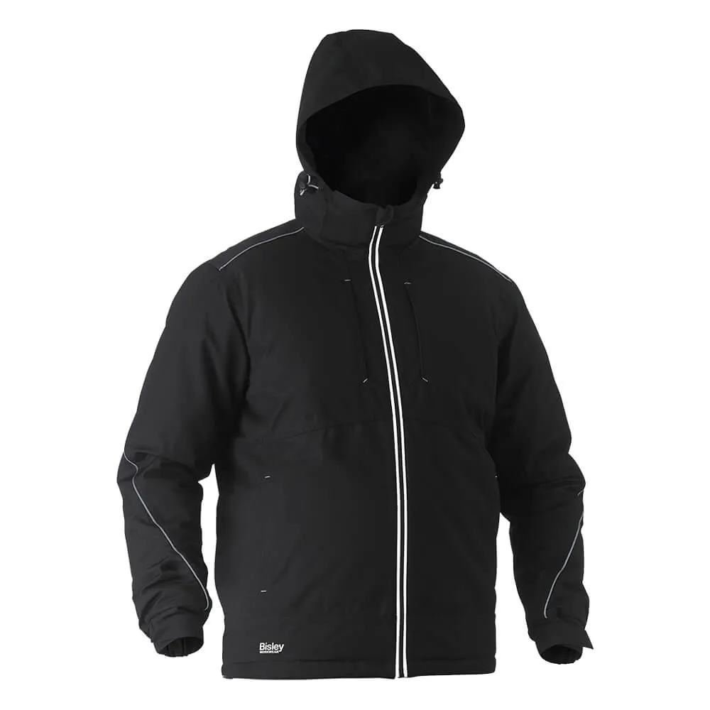 Bisley BJ6843 Heavy Duty Dobby Jacket Black