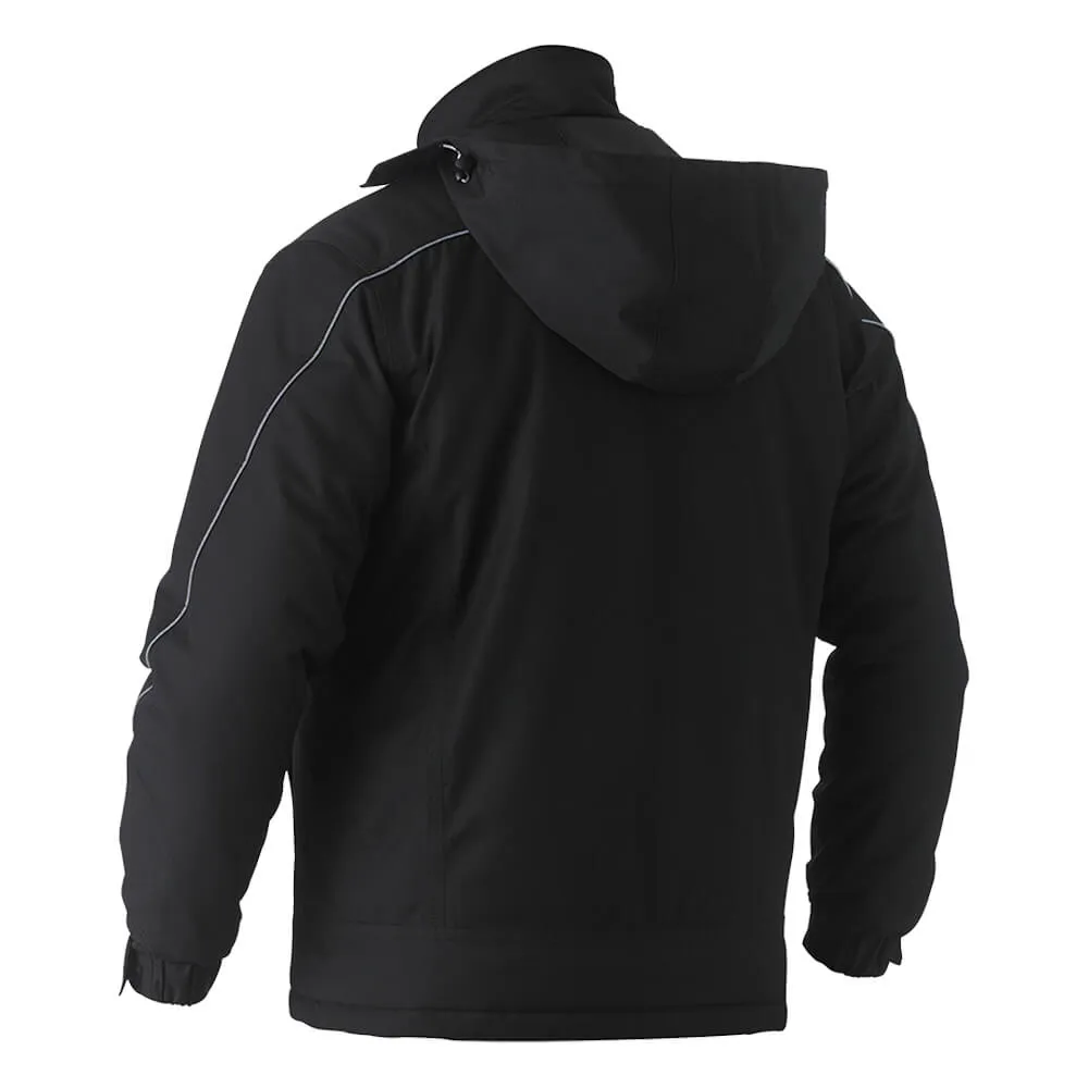 Bisley BJ6843 Heavy Duty Dobby Jacket Black