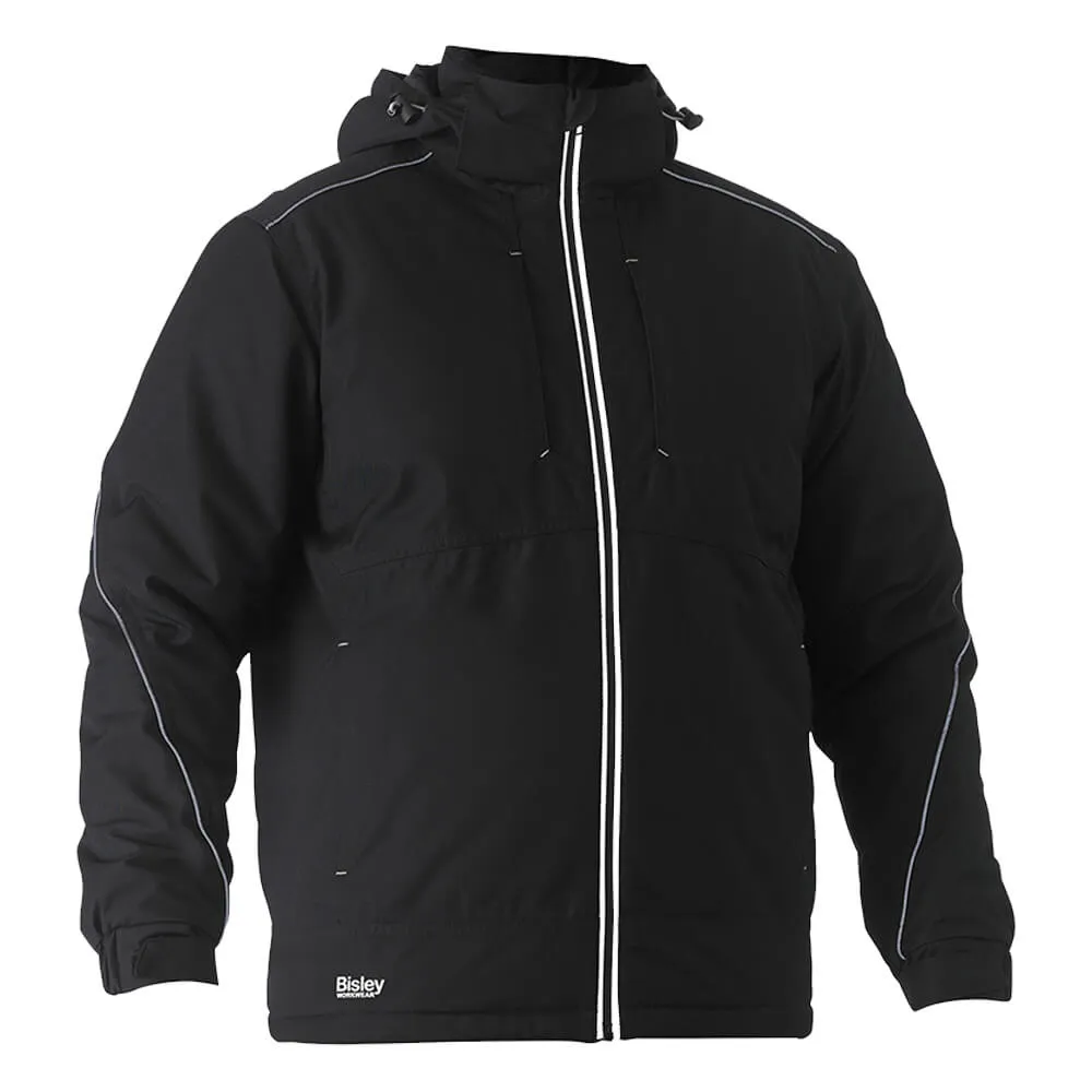 Bisley BJ6843 Heavy Duty Dobby Jacket Black