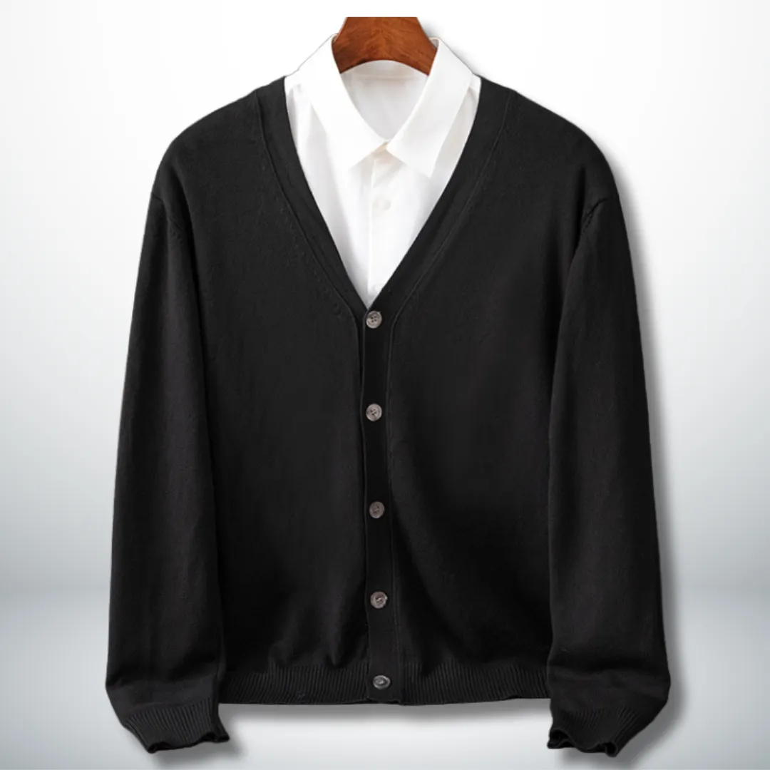 Thaddeus – Minimal & Elegant Men's Cardigan